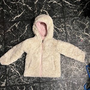 Reversible toddler north face coat